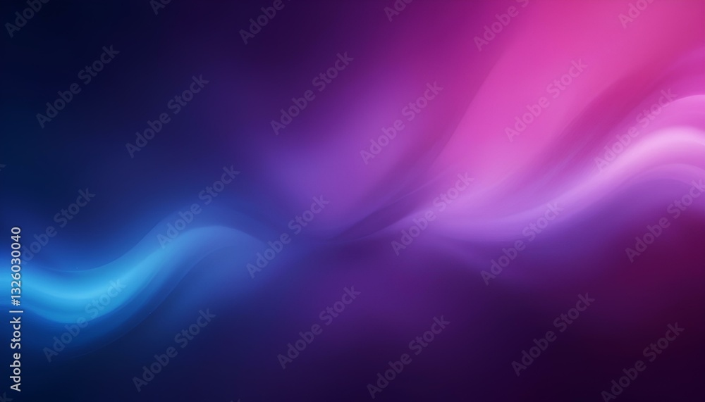 Fototapeta premium Abstract Gradient Background in Blue and Purple Tones