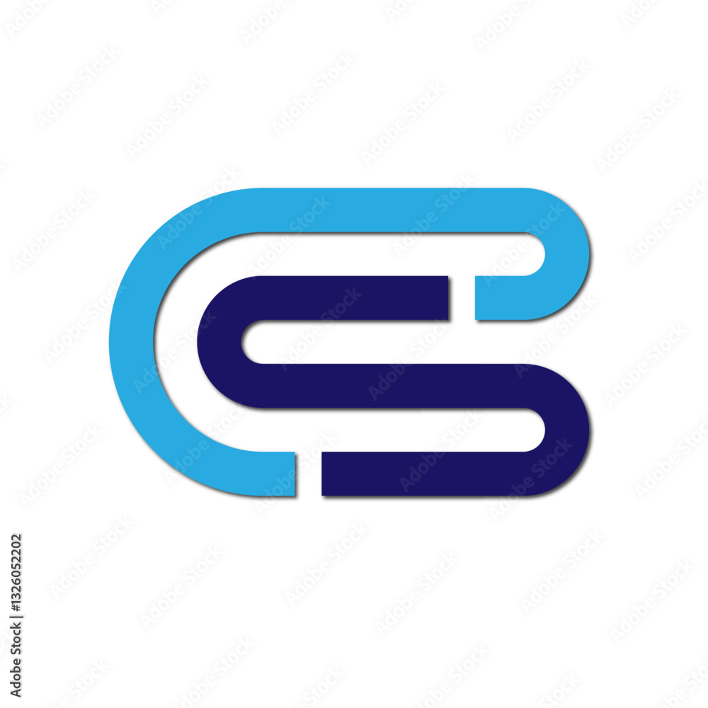 Web line modern color full logo design Web line modern color full logo design