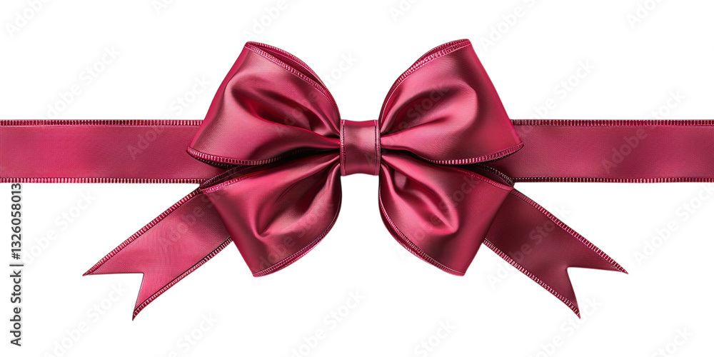 red bow isolated red bow isolated
