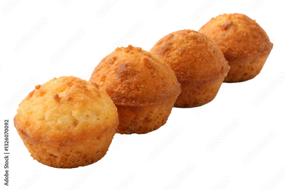 Hush puppies isolated on transparent background Hush puppies isolated on transparent background