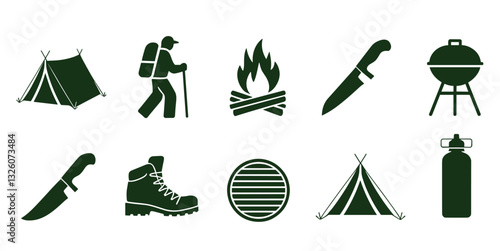 Camping and Hiking Gear Set