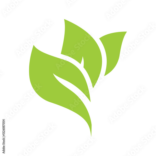 tea leaf green vector design