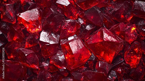 Ruby red solid background vibrant and striking.