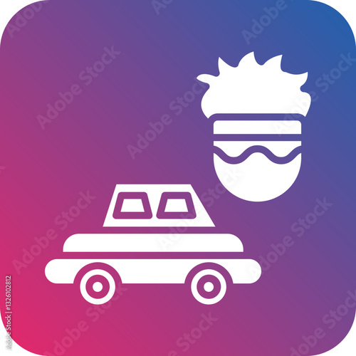 Car Theft icon style