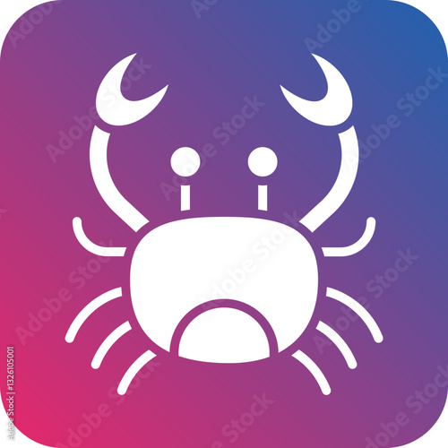 Crab icon style