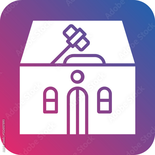 Court icon style