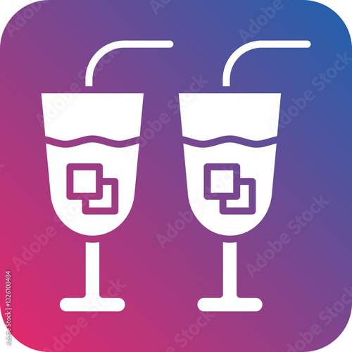 Free Drinks icon style