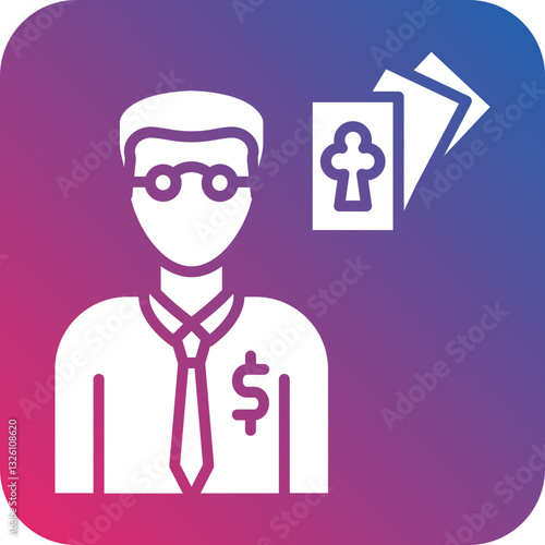 Gambler icon style