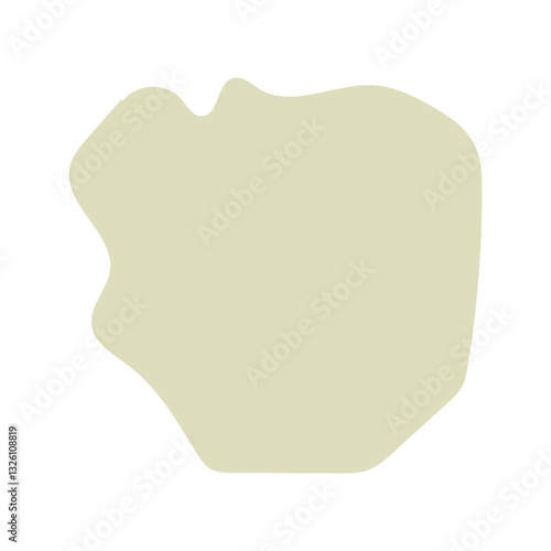 abstract blobs dull green for background	