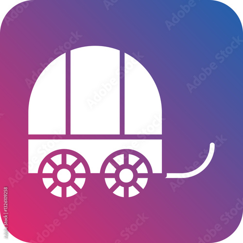 Wagon icon style