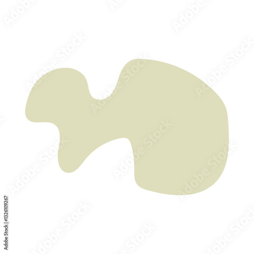 abstract blobs dull green for background	