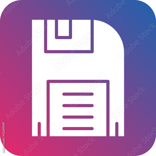 Floppy icon style