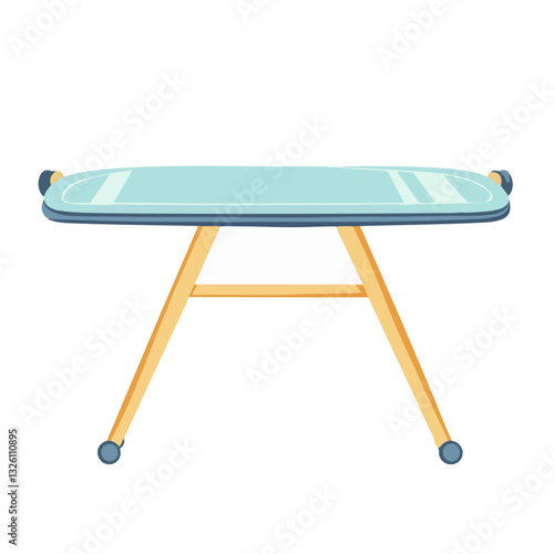 My Simple flat 2D icon blue ironing board collection isolated on a white background, vector, flat design, animation design, simple flat 2D icon, minimalist design, clipart