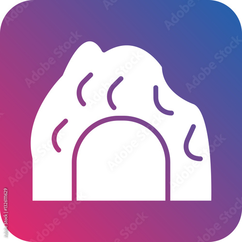 Caving icon style