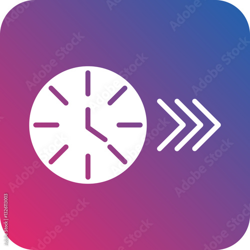 Time icon style