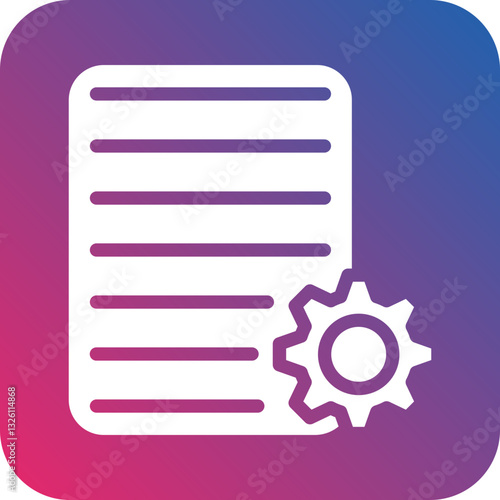 Page Setup icon style