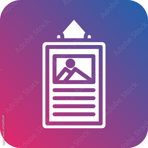 Poster icon style