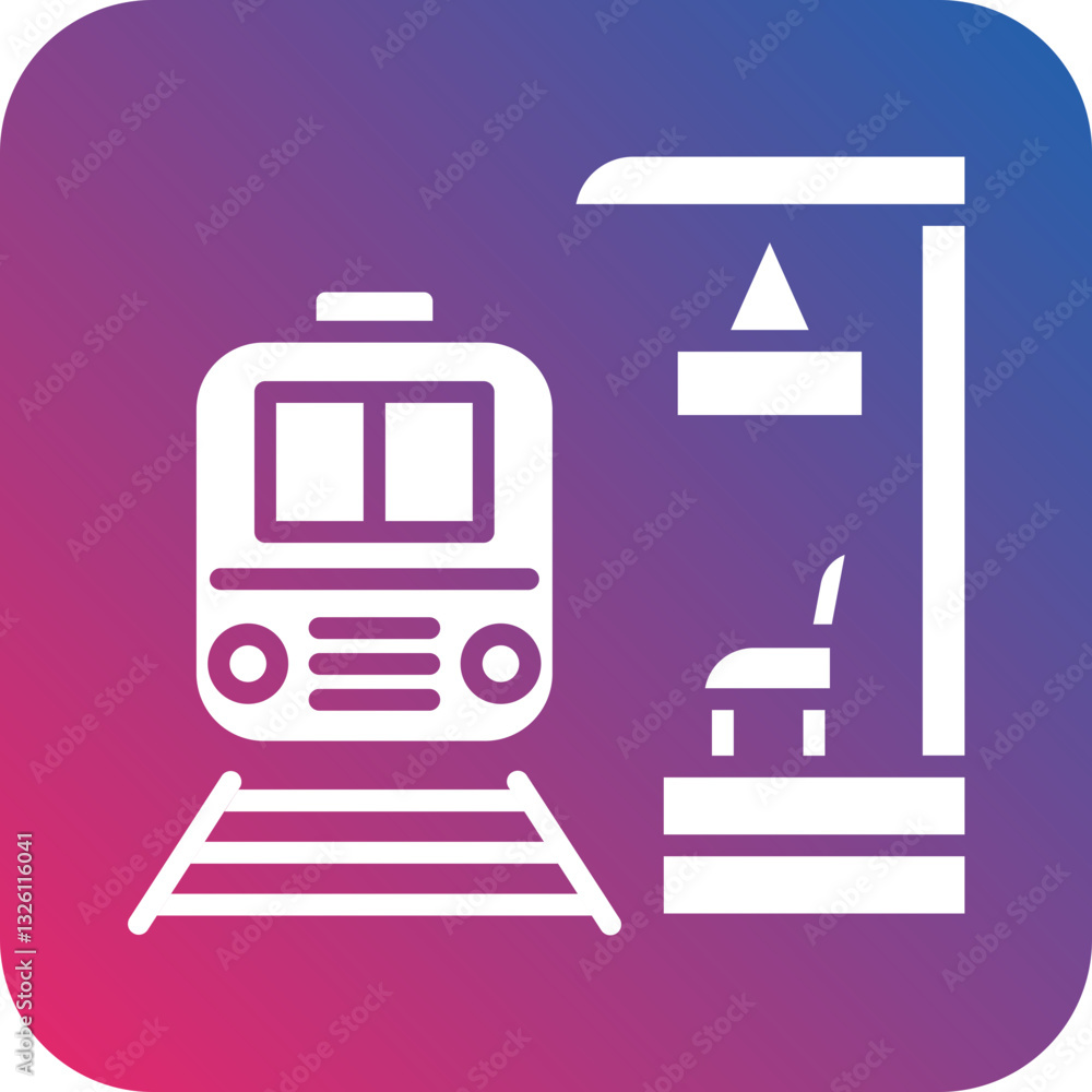 Train Platform icon style