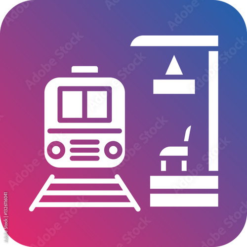 Train Platform icon style