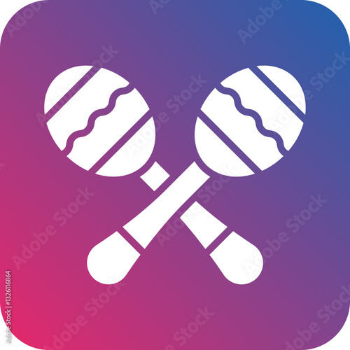 Maracas icon style