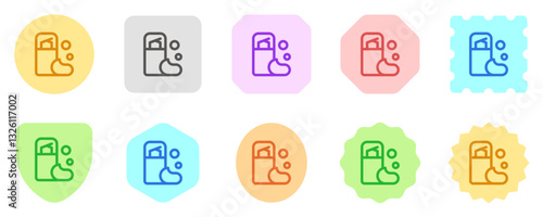 Editable shaving cream vector icon. Barbershop, lifestyle, grooming. Part of a big icon set family. Perfect for web and app interfaces, presentations, infographics, etc