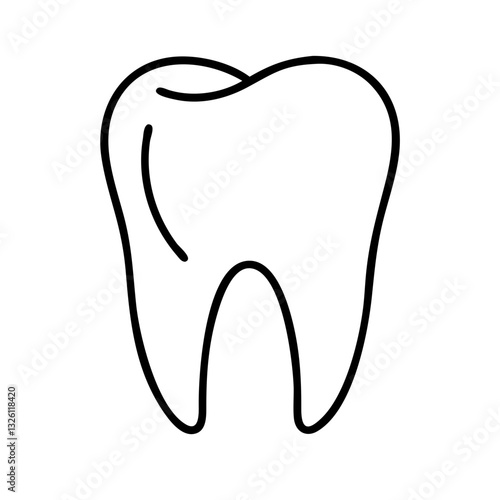 tooth dental Tooth decay  vector icon pictogram