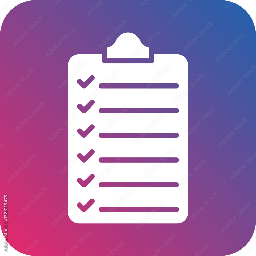 Checklist icon style Checklist icon style