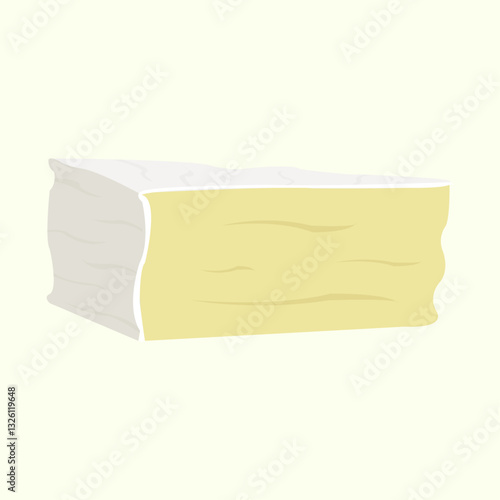 Fromage brie illustration vectorielle