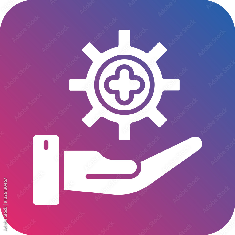 Healthy Development icon style Healthy Development icon style