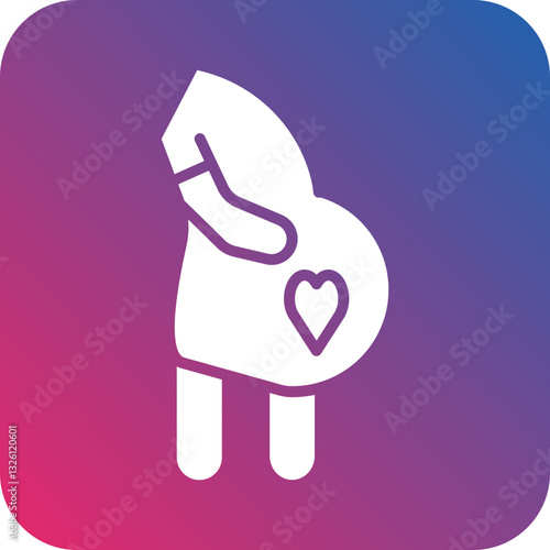 Pregnancy icon style