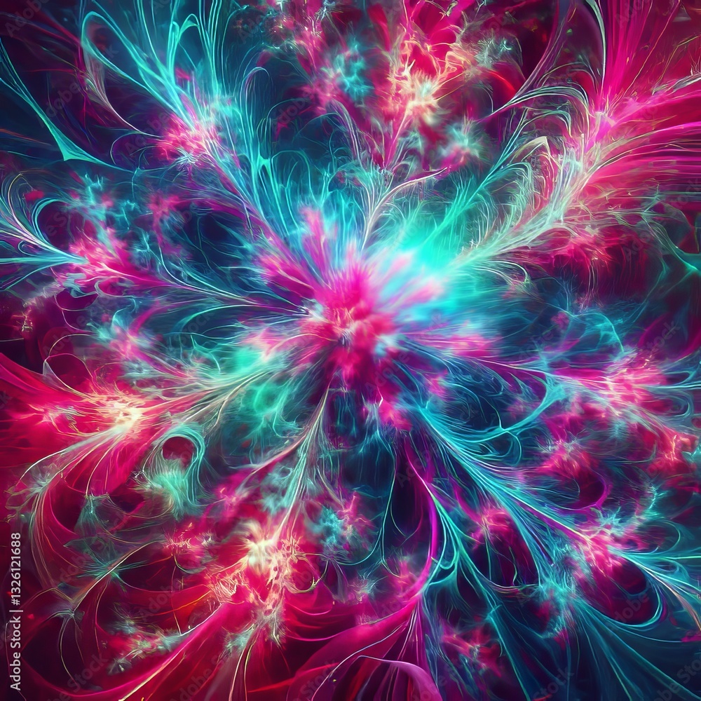 Neon Fractal Burst
Neon Fractal Burst