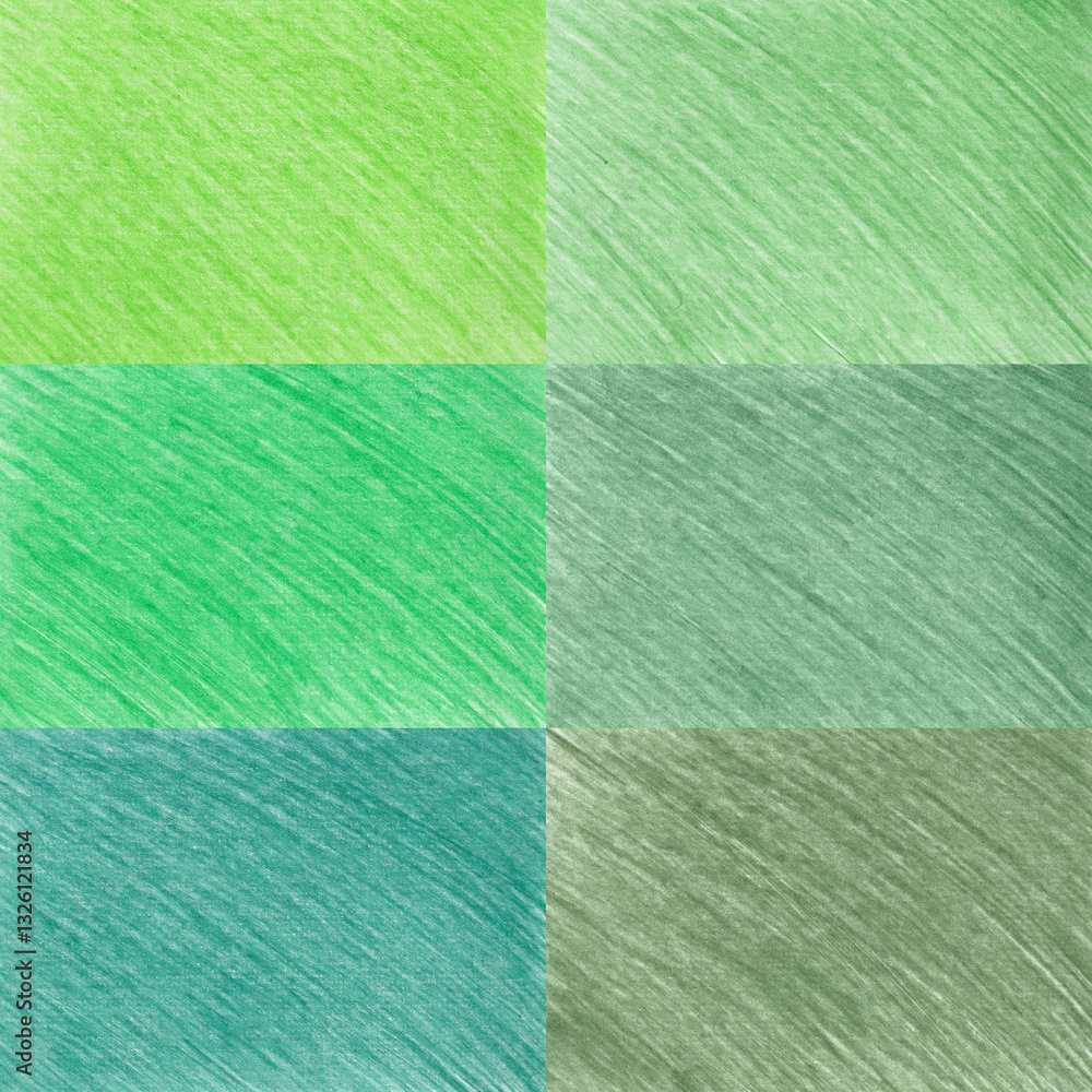 Pencil hatched texture. Background colored with pencil.