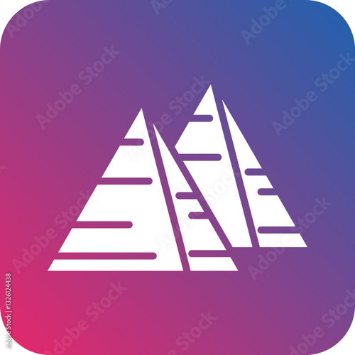Pyramids icon style
