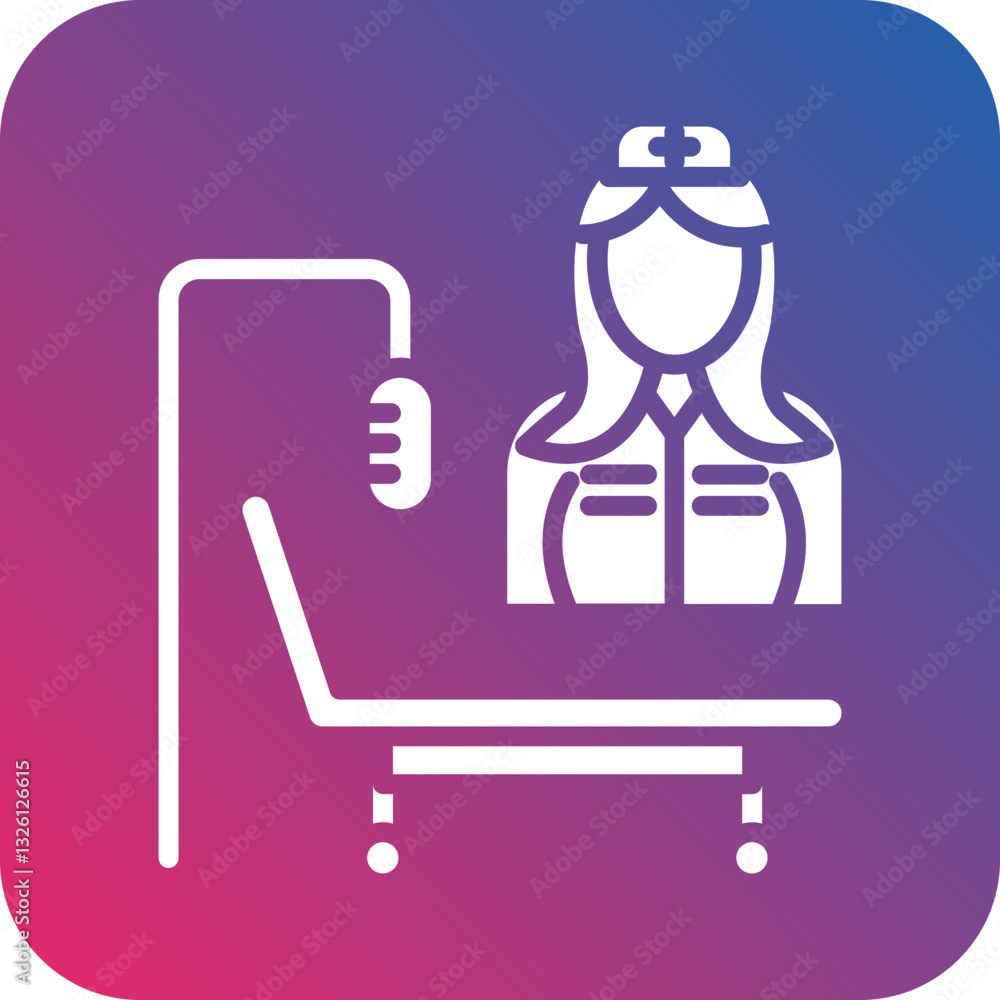 Nursing Service icon style Nursing Service icon style