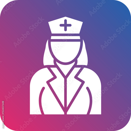 Paramedic Female icon style