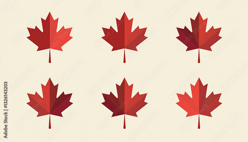 Canada Maple Leaf Design Canada Maple Leaf Design