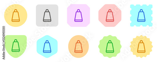 Editable primer, cleanser vector icon. Cosmetics, makeup, skincare, beauty. Part of a big icon set family. Perfect for web and app interfaces, presentations, infographics, etc