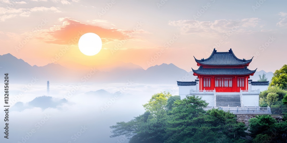 Obraz premium China travel banner