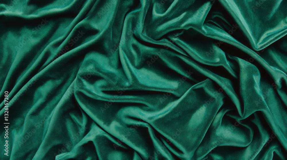 Fototapeta premium Casino green fabric texture for design and decoration projects