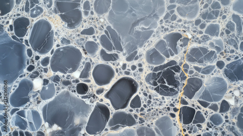 Abstract iridium texture with chaotic patterns