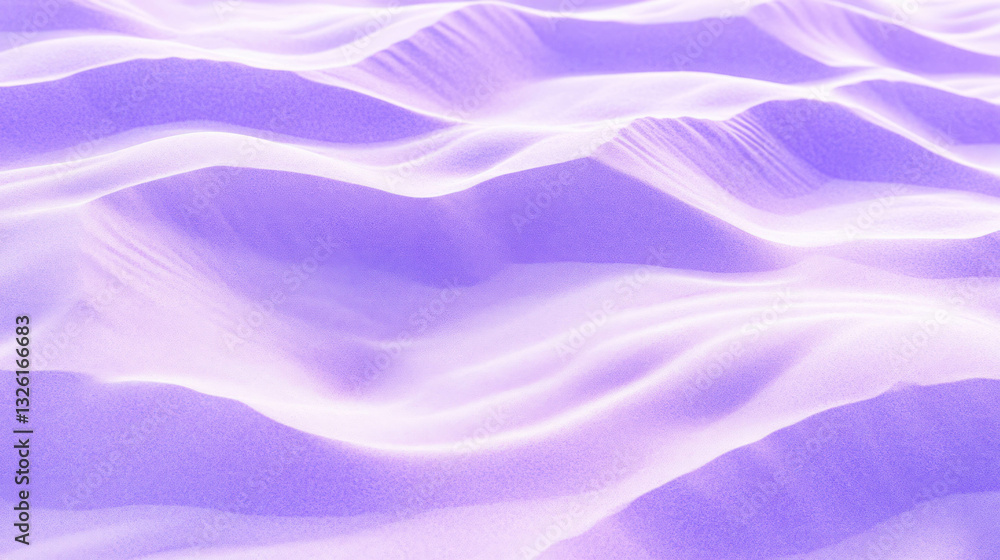 Ethereal lavender sand dunes texture with waves and chaos for design inspiration Ethereal lavender sand dunes texture with waves and chaos for design inspiration