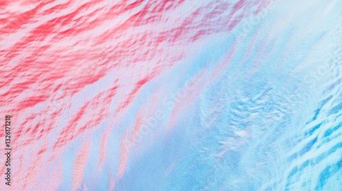 Red and blue gradient texture for minimalist design