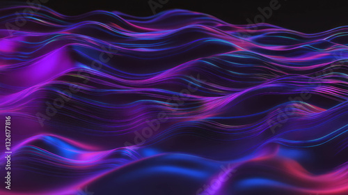 Wallpaper Mural Whispers of the earth: abstract deep delta trance wave design for meditation and relaxation Torontodigital.ca