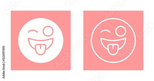 Zany Face Icon Design