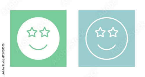 Star Struck Icon Design
