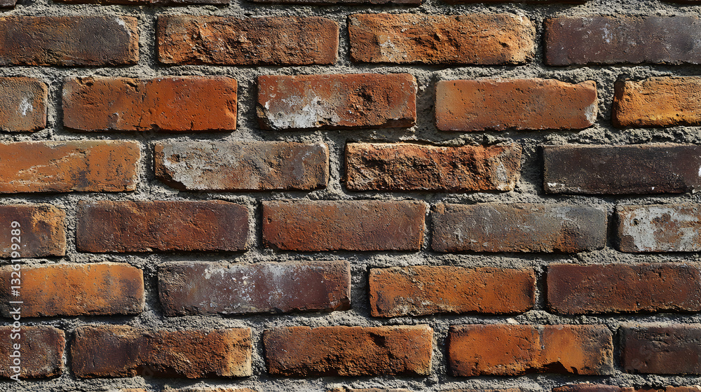 A modern brick background with clean lines and uniform patterns A modern brick background with clean lines and uniform patterns