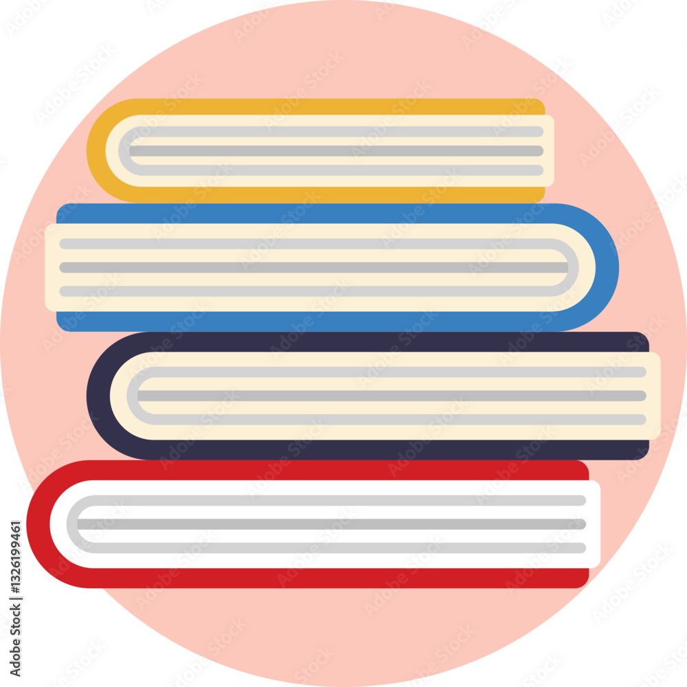 Books stacked neatly: A visual representation of multiple books organized in a pile or stack. Books stacked neatly: A visual representation of multiple books organized in a pile or stack.