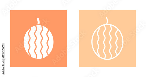 Watermelon Icon Design