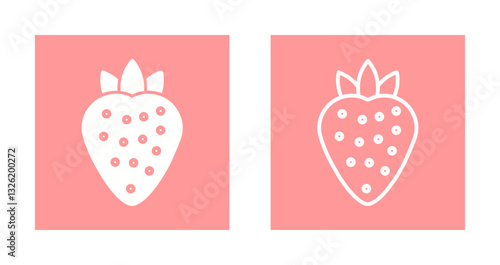 Strawberry Icon Design