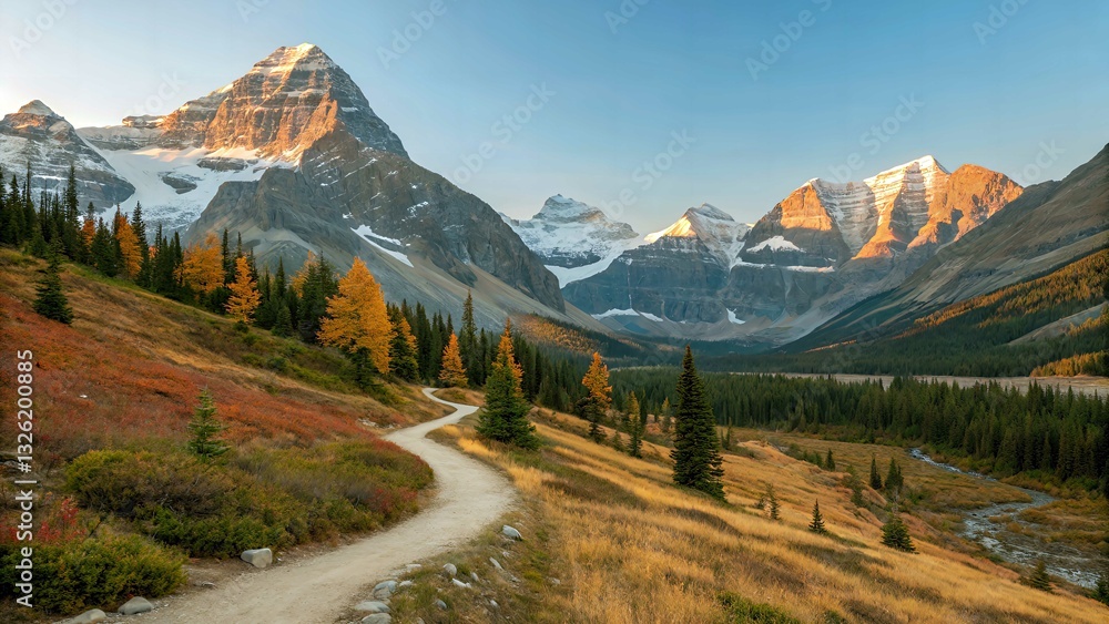 Fototapeta premium Beautiful mountain landscape